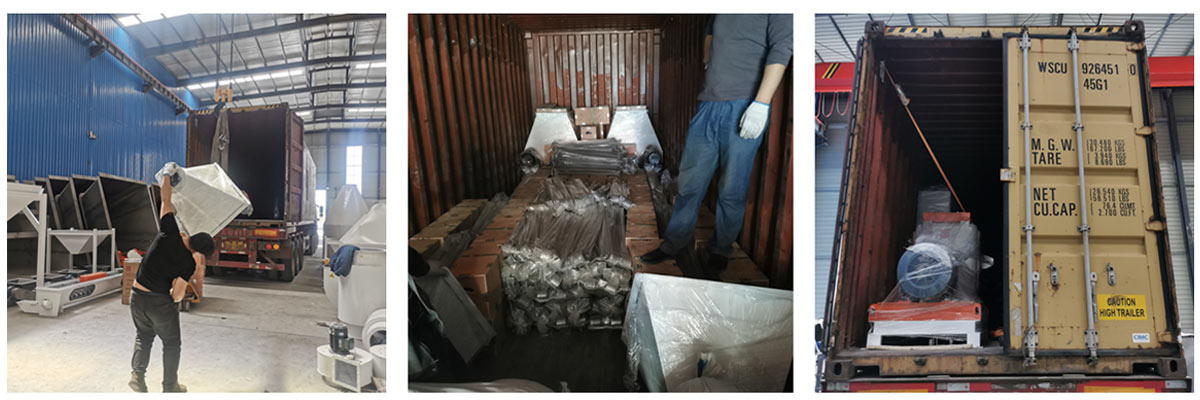 2套SZLH320顆粒機(jī)，料倉，輸送機(jī)和配件已發(fā)送到烏茲別克斯坦